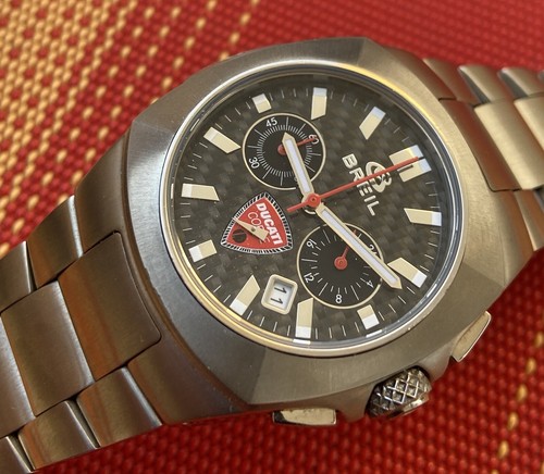 BREIL DUCATI CORSE CAPIROSSI OROLOGIO TITANIO 2519774139 LIMIT EDITION 38  mm | eBay