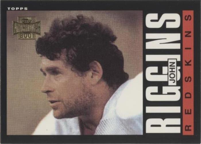 2001 Topps Archives John Riggins #96 - 1 of 1