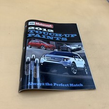 2012 FORD MOTORCRAFT TOUCH UP PAINTS CATALOG TRUCK VAN SPORT/ CROSSOVER UTILITY