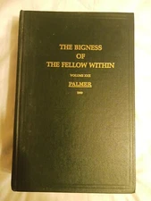 The Bigness of the Fellow Within Vol 22 BJ Palmer Chiropractic Green Book 1978