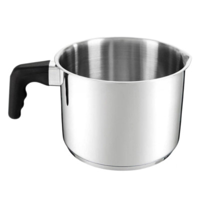 Milchtopf Kochtopf Kochgeschirr Küche 1,8 Liter Edelstahl 14cm