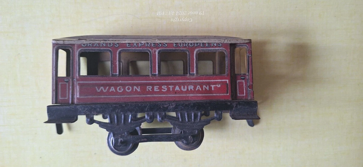 ANCIEN TRAIN MÉCANIQUE Charles Rossignol Cr Avec Accessoires EUR 95,00 - FR