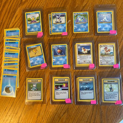 Pokémon Misty's TRAINER DECK B ~ M/NM Pokémon & Trainers - Pick your cards