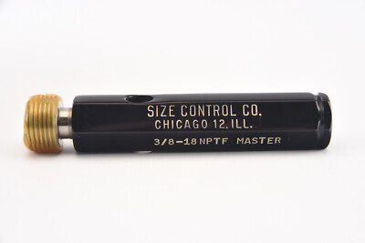 Size Control Co Size Control Co 3/8 - 18 NPTF Master Control Gauge to Check L2 Ring V00 ...