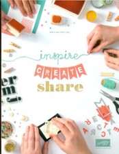 BOOK - SC - INSPIRE - CREATE - SHARE - STAMPIN' UP - RUBBER STAMP CATALOG - 2015