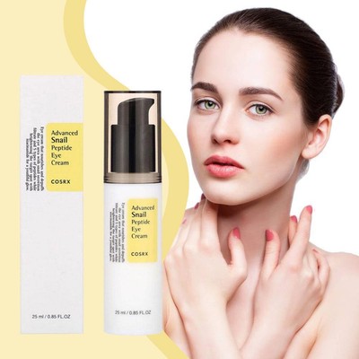 25ML Advanced Snail Peptid Eye Cream 25ml Reduzieren dunkle Kreise NEU
