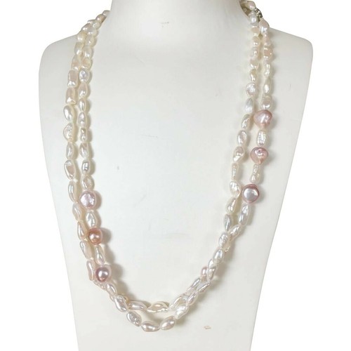 freshwater pearl 120cm necklace High 