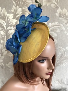royal blue church hat