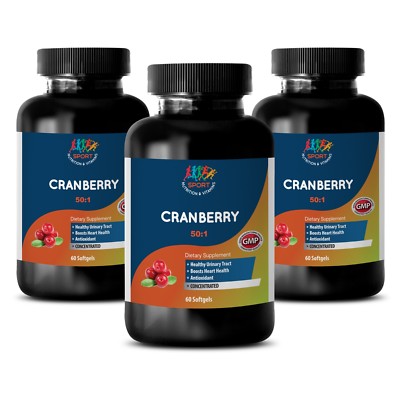 Cranberry Fiber - CONCENTRATED 50:1 CRANBERRY - Concentrated Kidney Booster - 3B