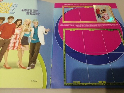 Album High School Musical 2 con 80 figurine panini 2008 + Lotto Rif. C14 - Imagen 2 de 20