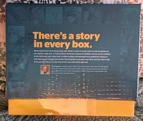 New Sealed -Dave Ramsey's Financial Peace University Membership Kit - Home Study - Picture 2 of 2