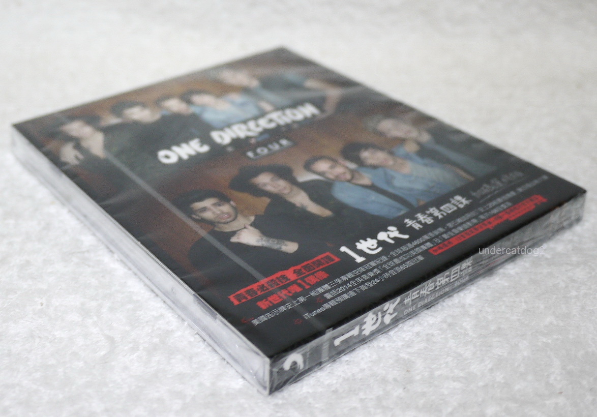 One Direction FOUR 2014 Taiwan Special CD w/BOX +4 Postcards (12