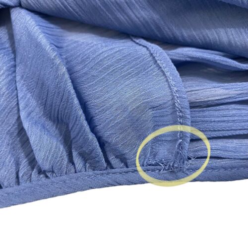 DRESS by Vera Wang Womens Dress Size 8 Gown Bridesmaid Wedding Blue Long DEFECTS - Picture 13 of 21