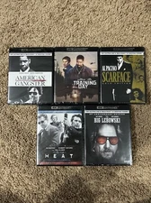 American Gangster+ Training Day+ Scarface+ Heat+ Big Lebowski, Nice Set 4K(NEW)