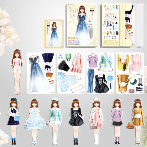 Magnetic Dress Up Baby, Magnetic Princess Dress Up Paper Doll For Kids Xmas Gift - Picture 7 of 16