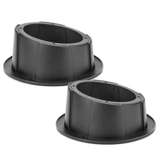 2PC UTV ATV 6.5'' Speaker Enclosure Pod Mount 6.5 inch For Polaris RZR Can Am X3