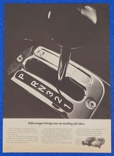 1969 Volkswagen 3 Speed Automatic Trans Squareback Fastback Sedan Vw Print Ad
