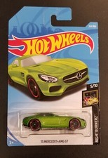 Hot Wheels '15 Mercedes-AMG GT Nightburnerz  FJY98 NRFP 2017 Green 1:64