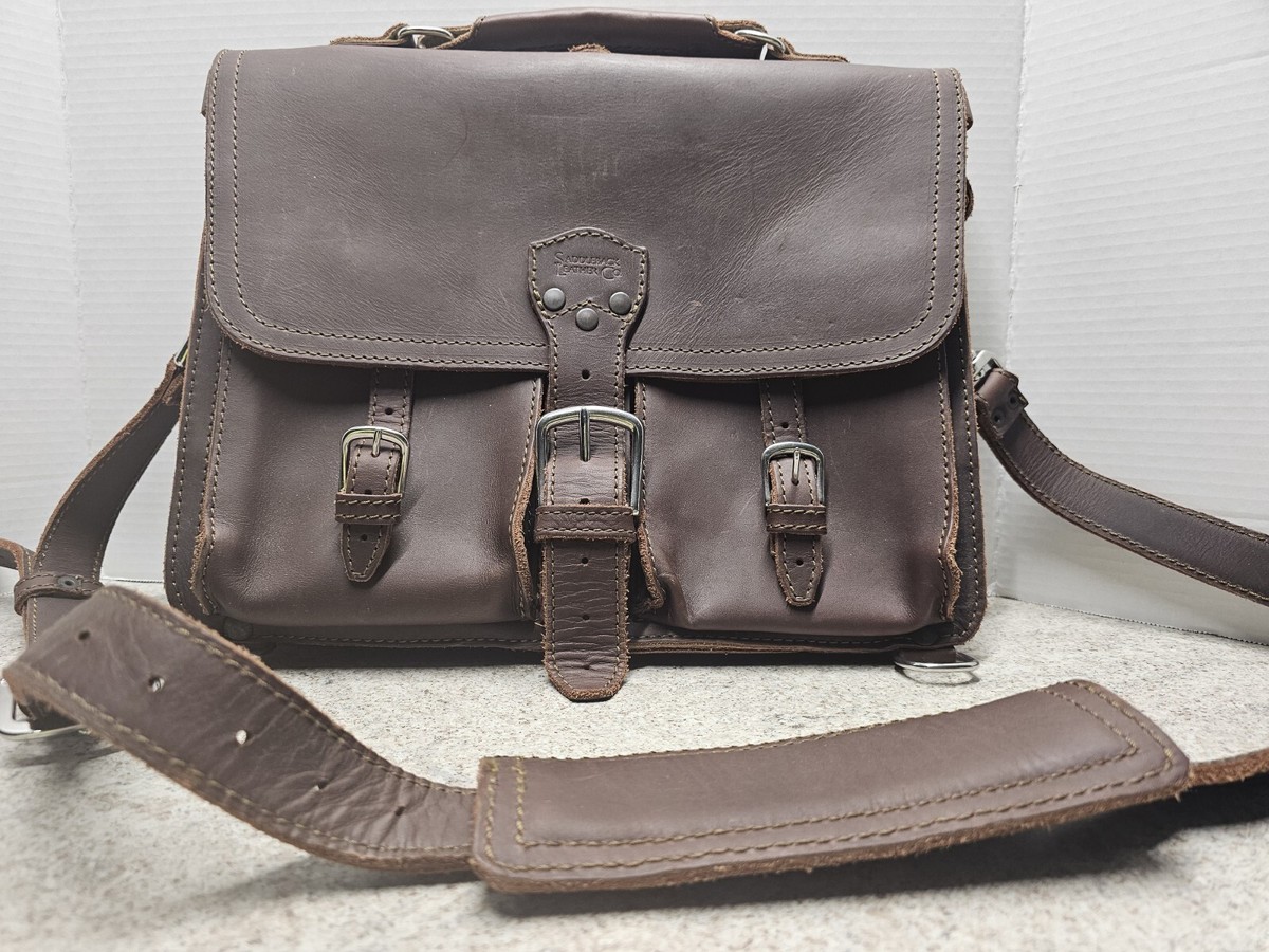 Saddleback Leather Thin Leather Messenger Bag Saddleback Leather