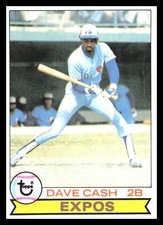 1979 Topps Dave Cash #395Montreal Expos VG 5G