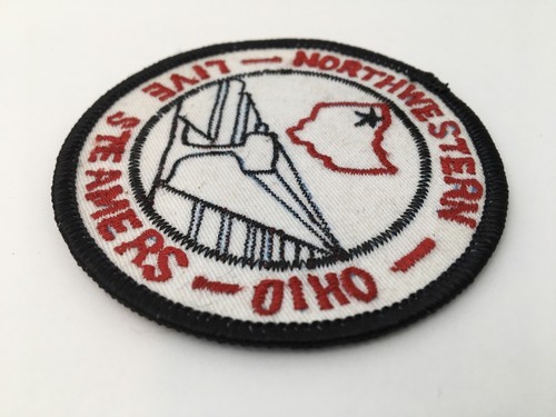 Vintage Train Patch Northwestern Ohio Live Steamers RR Railroad 3" Round Unsewn - Picture 12 of 12