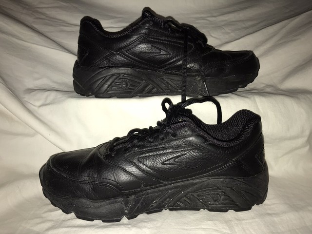 brooks leather walking shoes