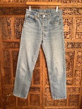 Vintage Levis 501 xx Jeans Denim Made In USA 80s 90s Actual 31 x 29.5