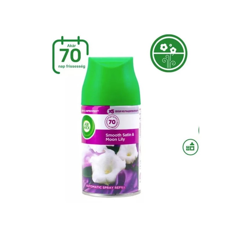 6x Air Wick Air Freshener Smooth Stain - Moon Bulk Room Spray Odor Eliminator 8290₽