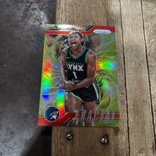 2024 Panini Prizm WNBA - Fractal Diamond Miller #2 Red Prizm /99