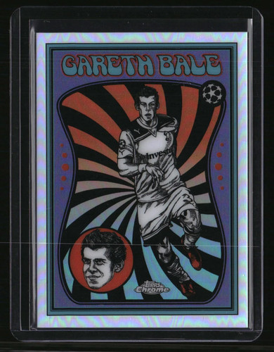 2025-26 Topps Chrome UEFA Club Competitions Gareth Bale Ultra Violet