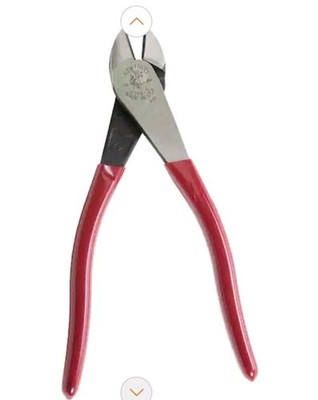 #219  Klein Tools Diagonal Cutters, 8-Inch, D228-8-SEN