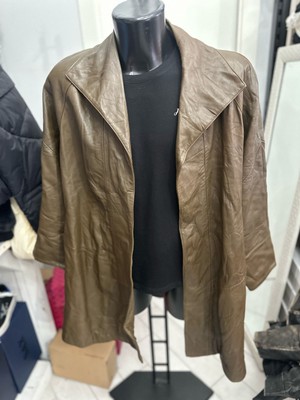 Erez Levy Lederjacke Man Tgl Brown LLV1886