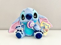 ✅ Neu! Disney Lilo & Stitch 25Cm PlüSchfigur Mit Loli/Lutscher Simba Toy‘S