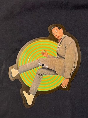 PEE-WEE HERMAN and ALLEE WILLIS Big Adventure 7'' VINYL shaped PICTURE DISC 45