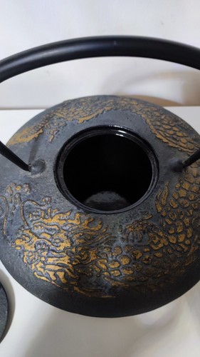 Théière traditionnelle japonaise en fonte / Bouilloire Teavana - Picture 4 of 7