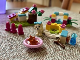 LEGO Friends Bunny & Babies (41087)  Puppy Training (41088) Cat Play (41018) SET