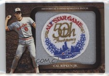 2009 Topps Cal Ripken Jr #LPR-43 Patch HOF 7sd