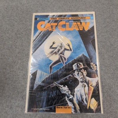 Cat Claw 2 Eternity Comics Bane Kerac Three Complete Adventures 1989 NM
