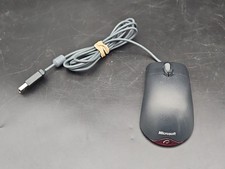 Microsoft Wheel Mouse Optical 1.1A USB PS/2 Compatible X802382 Tested CLEAN