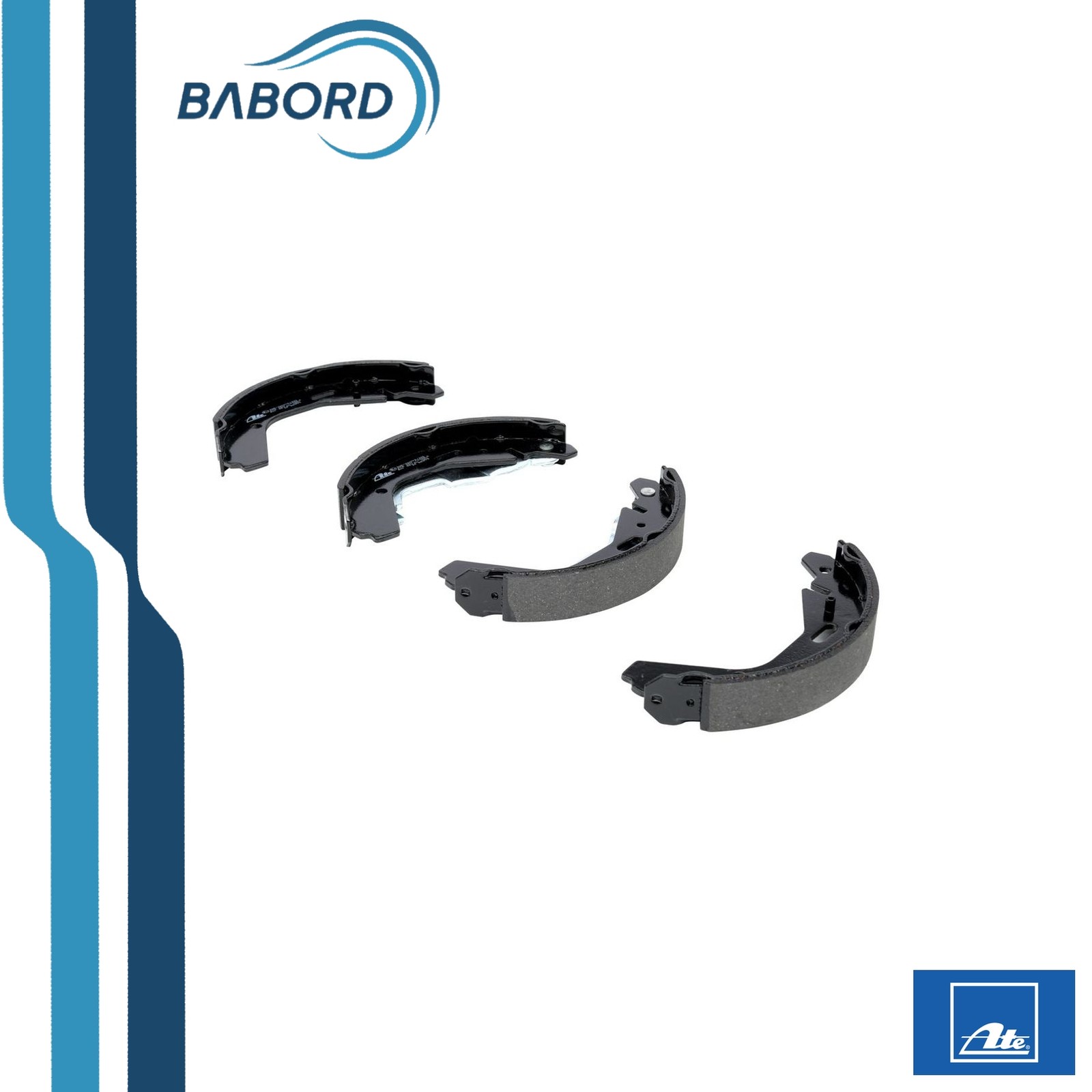 Ate Kit Ganasce Freno 03.0137-0465.2 - Immagine 4
