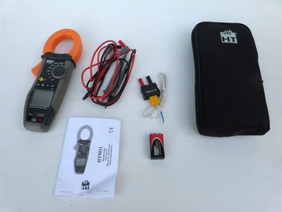 HT Instruments HT9021 Stromzange AC/DC bis 1000A Multimeter Clamp Meter TRMS