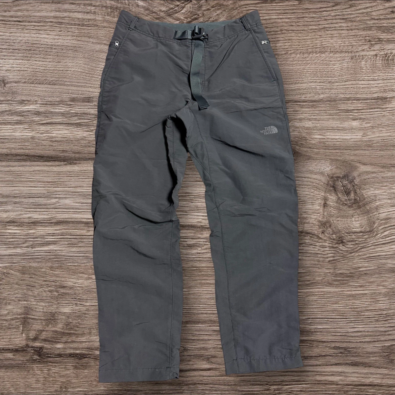 The North Face Pants Mens 32x30 Gray Paramount Trail Belted Zip Ankle Hiking