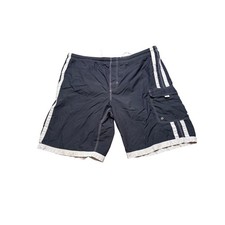 Nike Men's Black Swim Trunks Shorts Cargo Pocket Athletic Sportswear Size XL