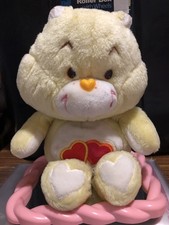 Care Bears Maverick Vintage 80s Birthday Bear With Love A lot Badge Rare Htf