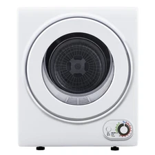 Simzlife 1.6 Cu. Ft. Portable Electric Clothes Dryer–19.5" W x 23.6" H