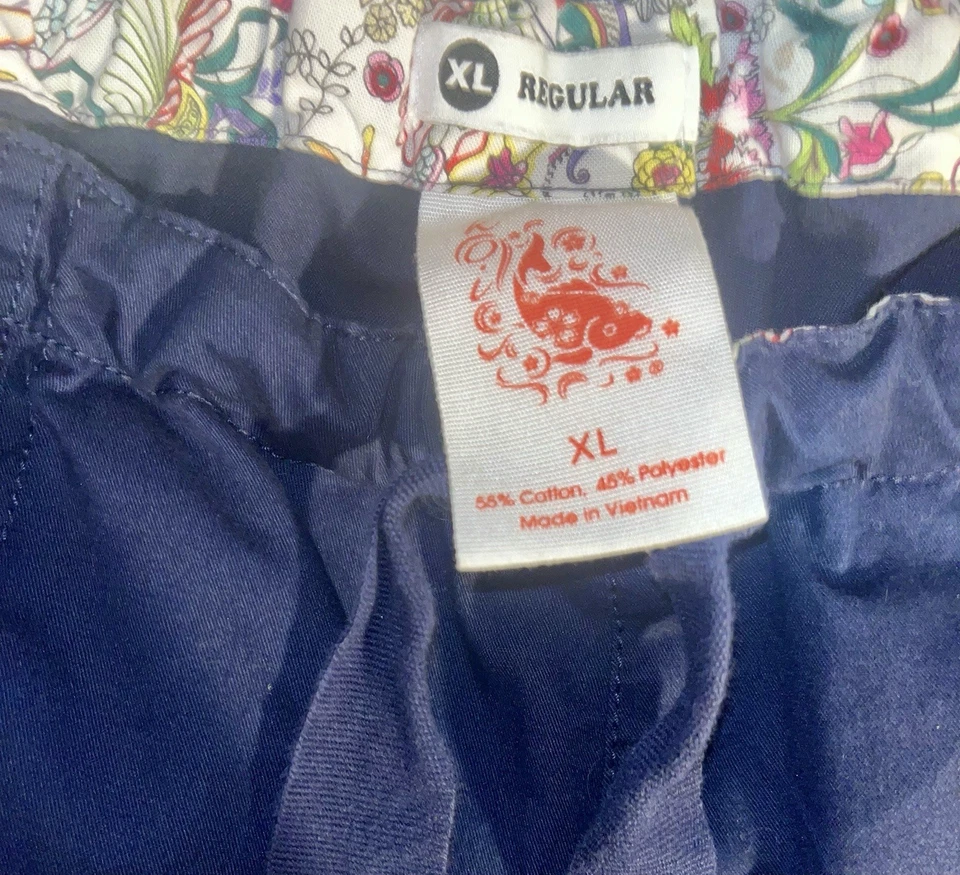 koi scrub Med грумер брюки xl обычный унисекс мужчин женщин - Изображение 2 из 4