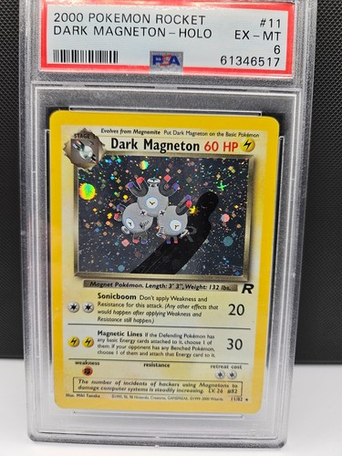 Dark Magneton (Unlimited) graded PSA 6 for sale on eBay