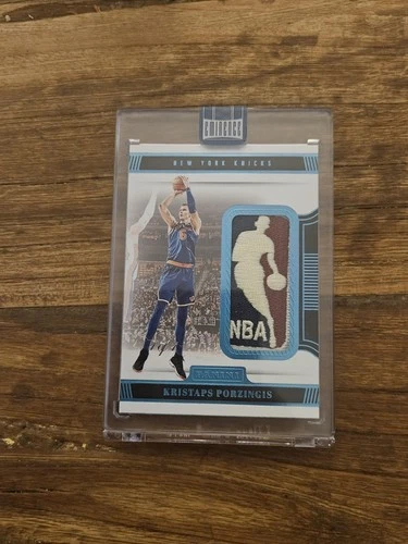 2024-25 Eminence Kristaps Porzingis Game Worn Logoman 1/1 Sealed- Knicks / Hawks