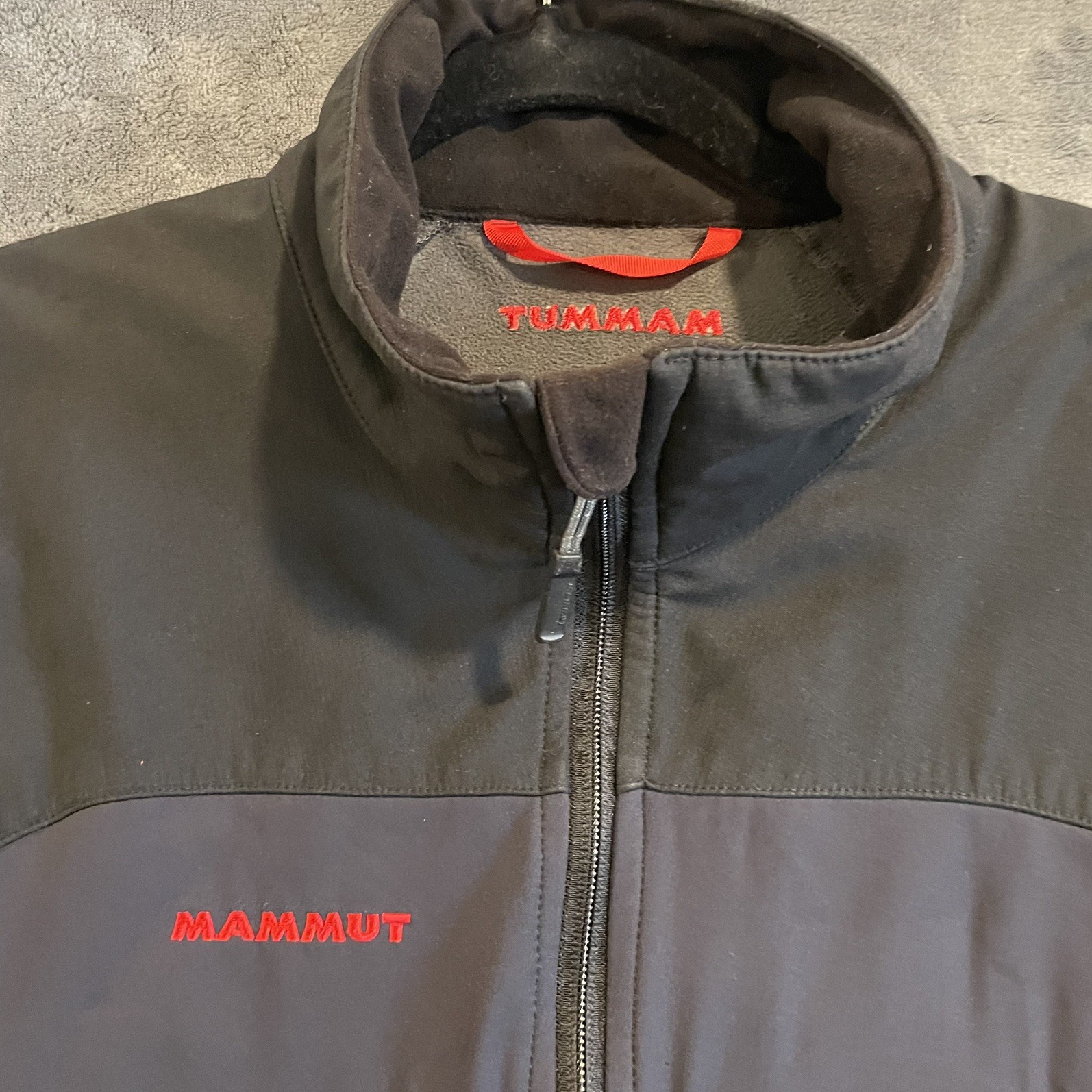 Mammut SOFtech Softshell Jacket Mens Large  Black - image 7