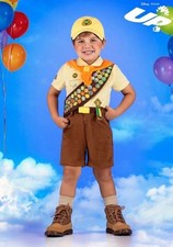 Disney and Pixar Up Russell Costume for Toddlers SIZE TD- 18MO with defect